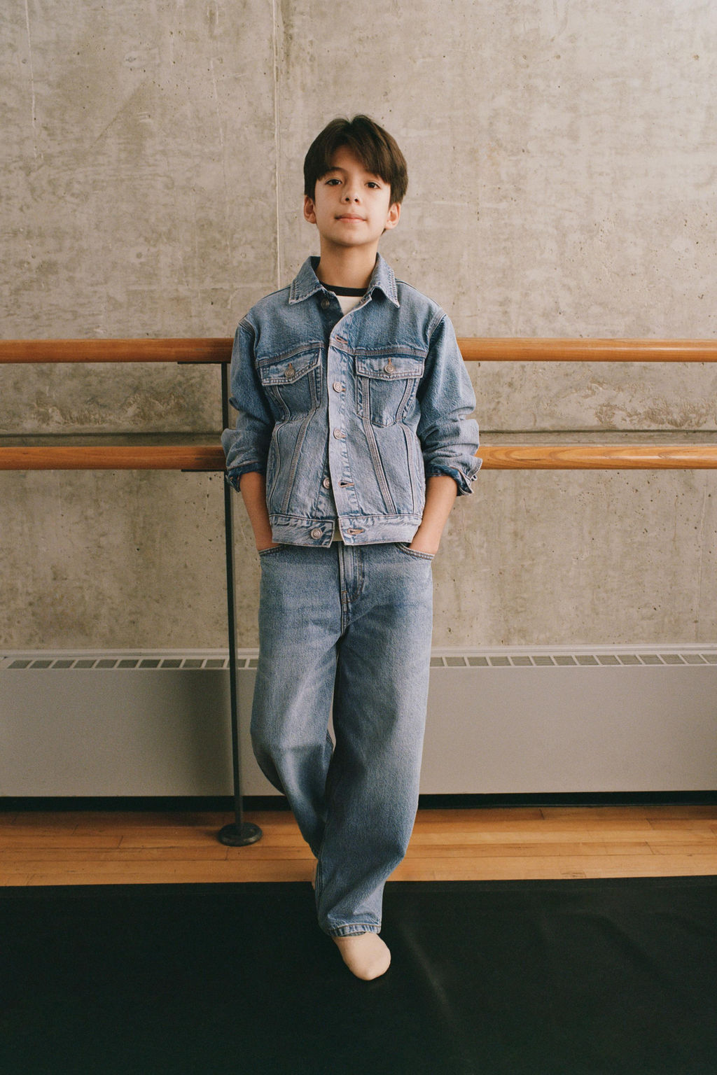 BASIC DENIM JACKET - Zara фото 6