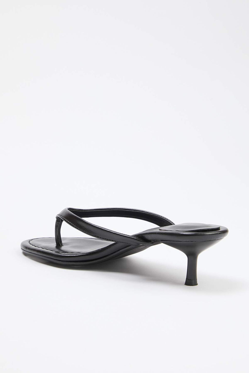 Siyah 4,5 cm Kad?n Parmak Aras? Topuklu Terlik TAKSS26TO00058 - Trendyolmilla фото 4