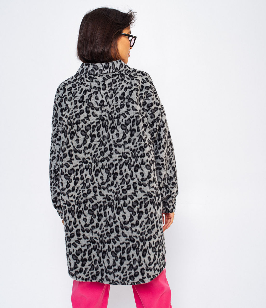 Рубашка #КТ21025, серый - Dommod фото 3