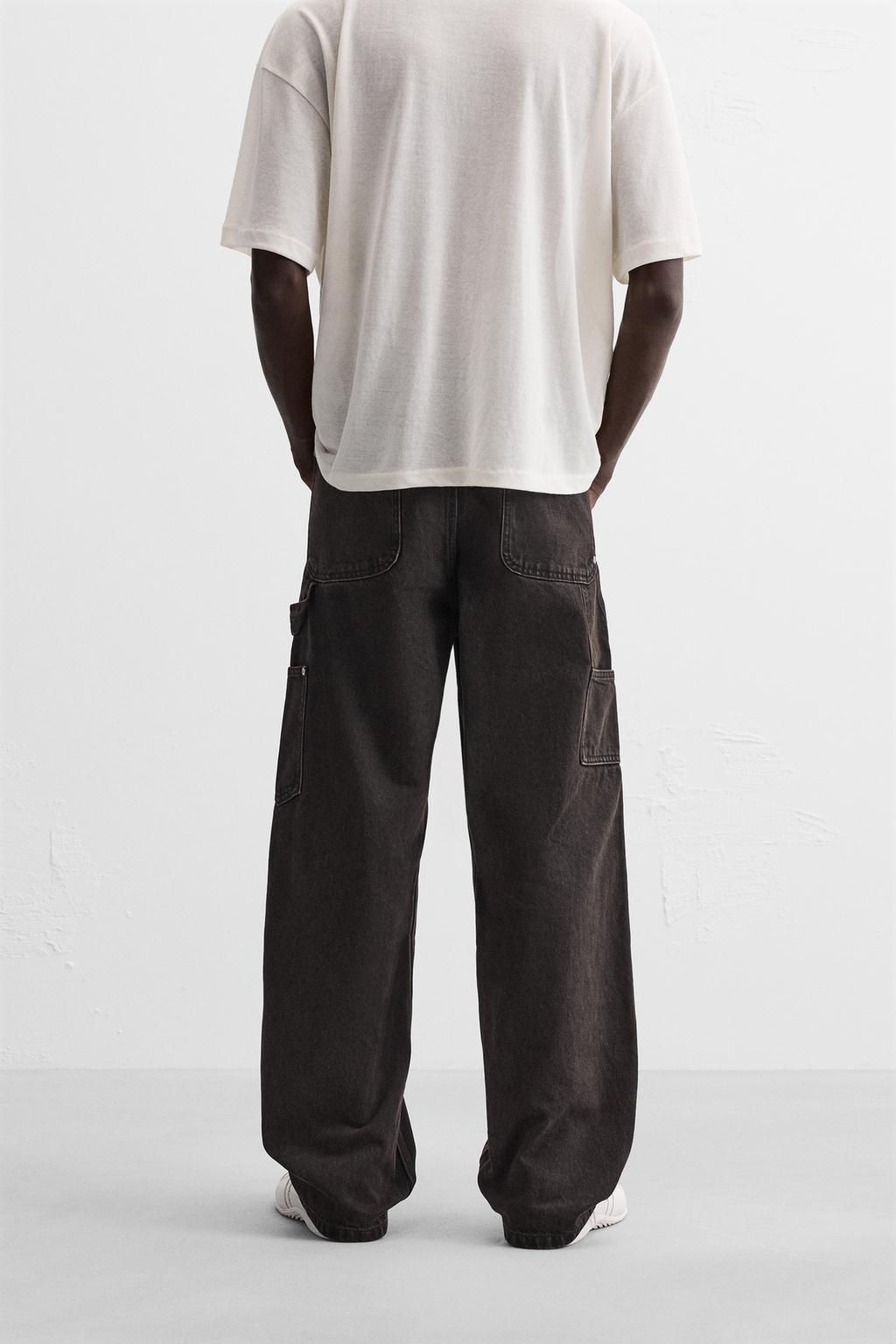 CARPENTER POCKET JEANS - Zara фото 3