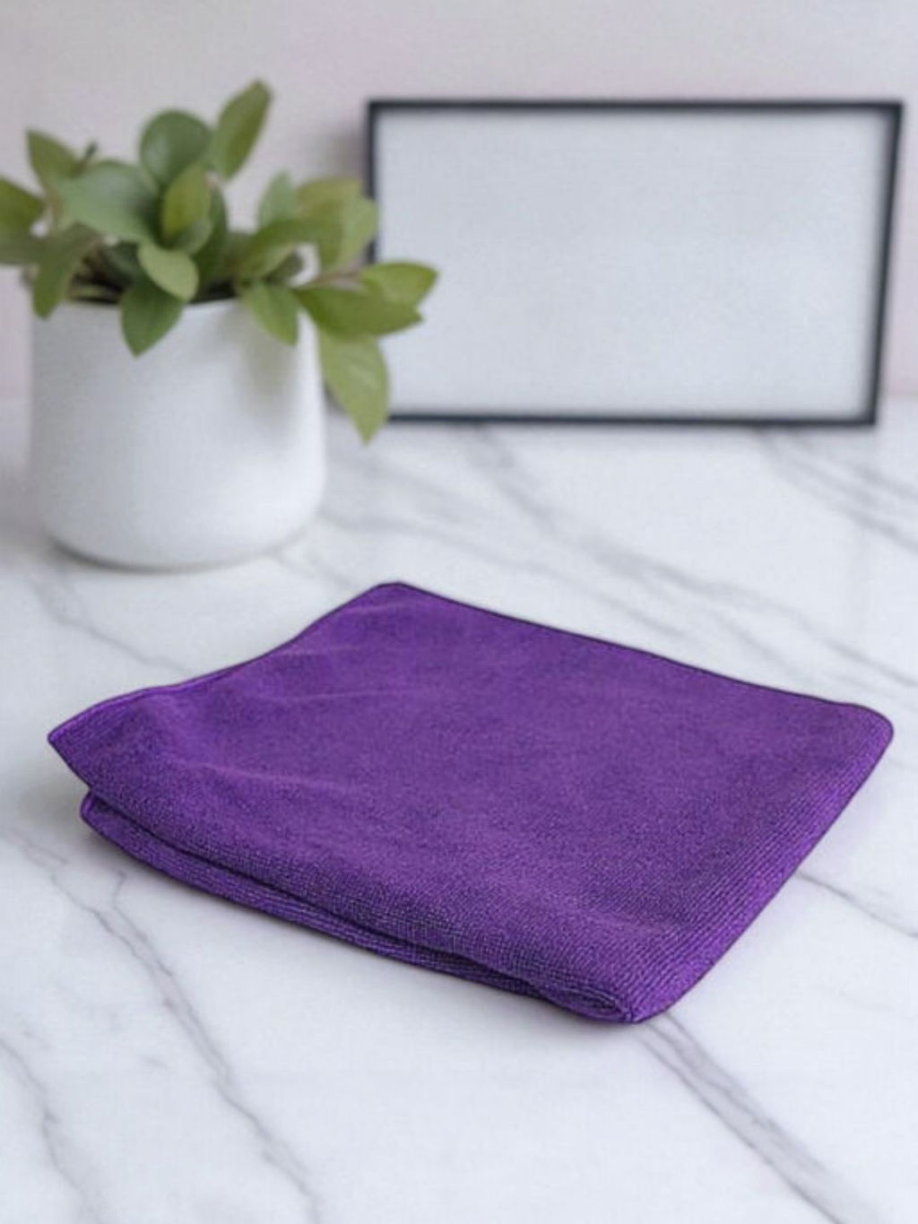 Тряпка для пола из микрофибры М-02F цвет-фиолетовый р-р 40*50см (310229) /MALLONY/