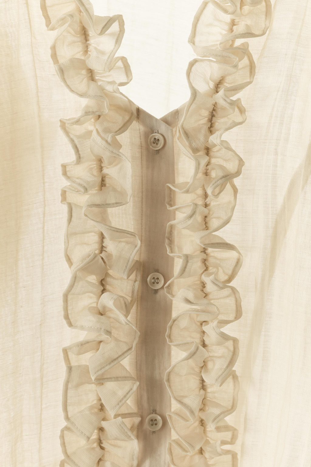 BLUSA VOLANTES / Crudo - Zara фото 9