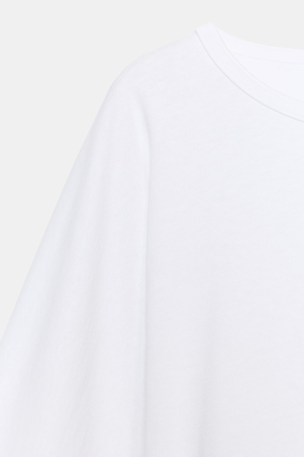 BOAT NECK T-SHIRT WITH LABEL - Zara фото 11