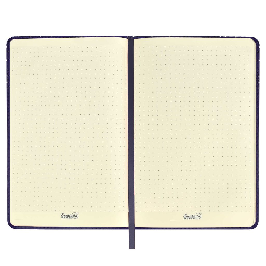 Ежедневник недатированный арт.47579/15 САРИФ ТЁМНО-СИНИЙ +СЕРЕБРЯНЫЙ ФОЛЬГИРОВАННЫЙ СРЕЗ - Escalada фото 4