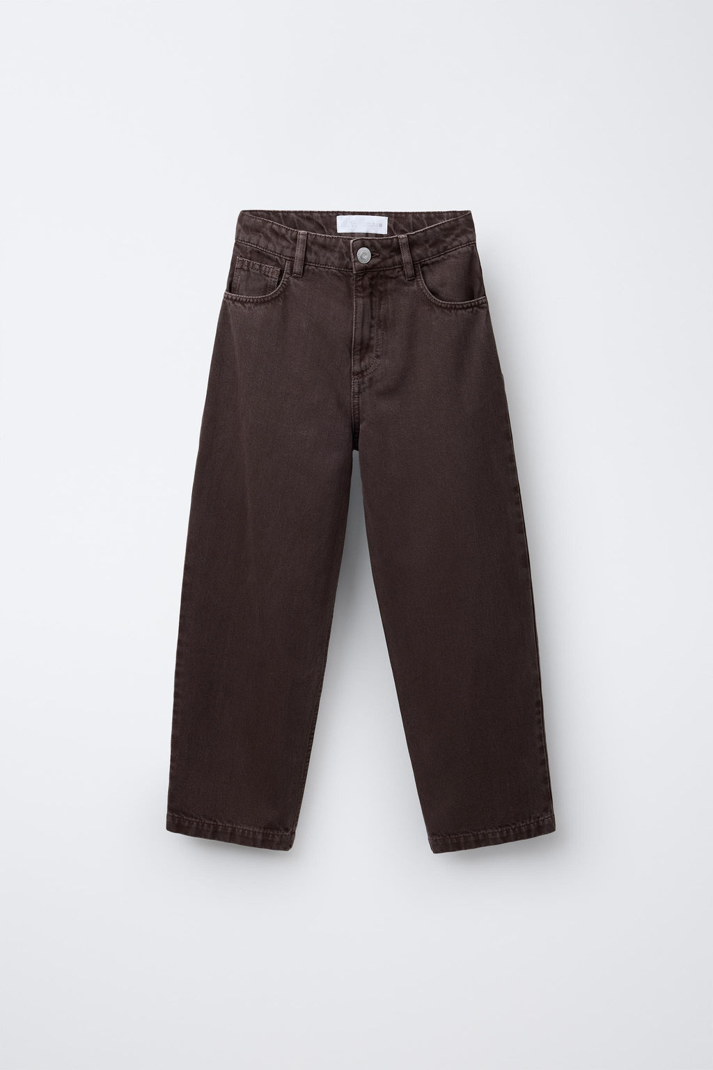 RELAXED BAGGY DENIM TROUSERS