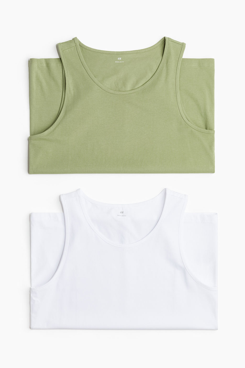 Pack de 2 camisetas sin mangas Regular Fit - H&m фото 6