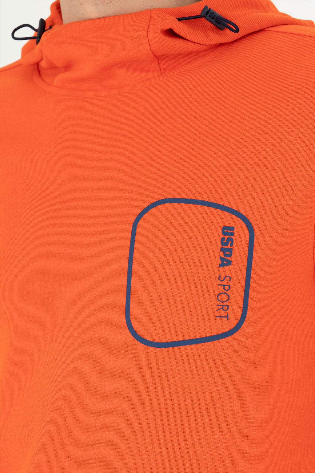 Мужской оранжевый свитшот - U.s. polo assn фото 7
