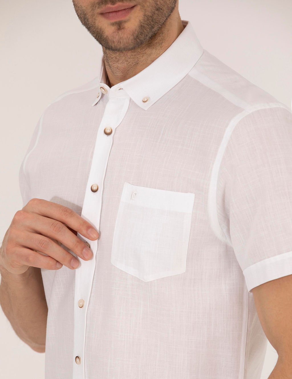 Рубашка Pierre Cardin Regular Fit белая