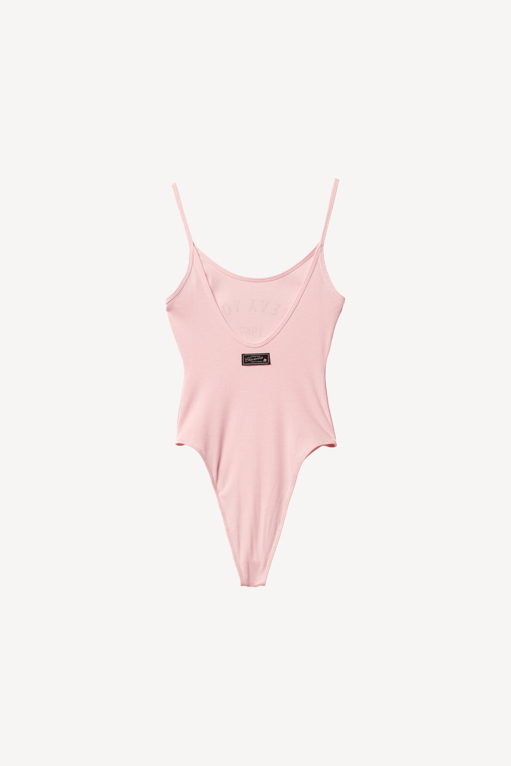 BODY TEXTO DELANTERO WILLY CHAVARRIA X ZARA / Rosa pastel фото 2