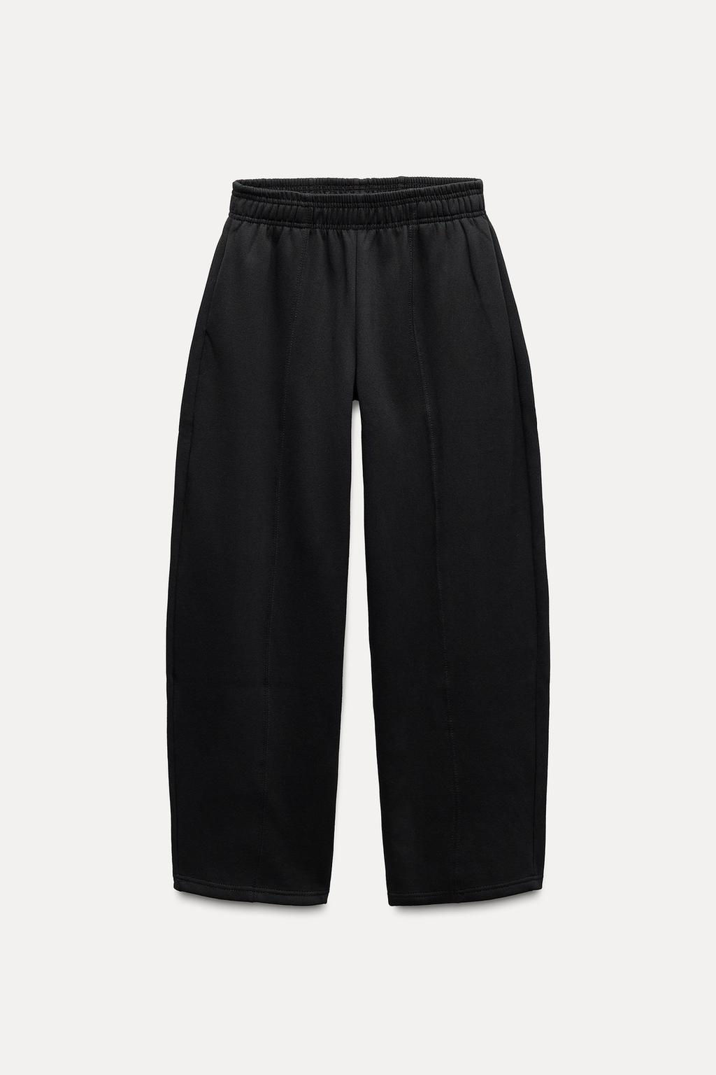 STRAIGHT-LEG PLUSH TROUSERS - Zara фото 10