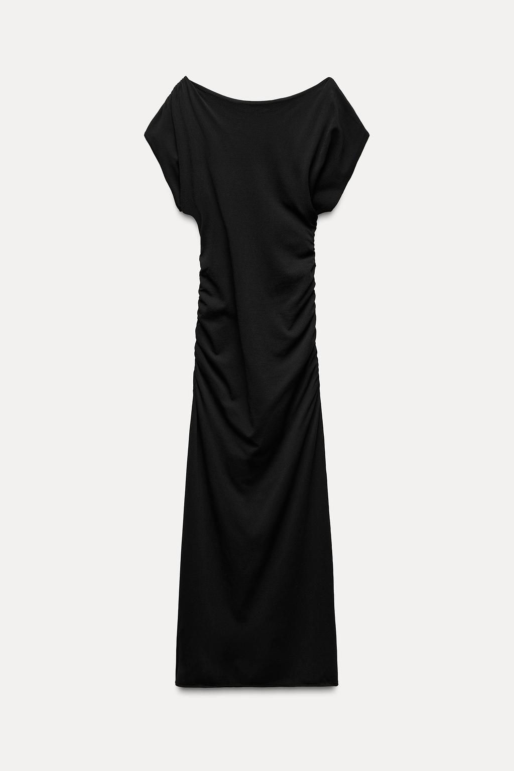 DRAPED KNIT DRESS - Zara фото 7