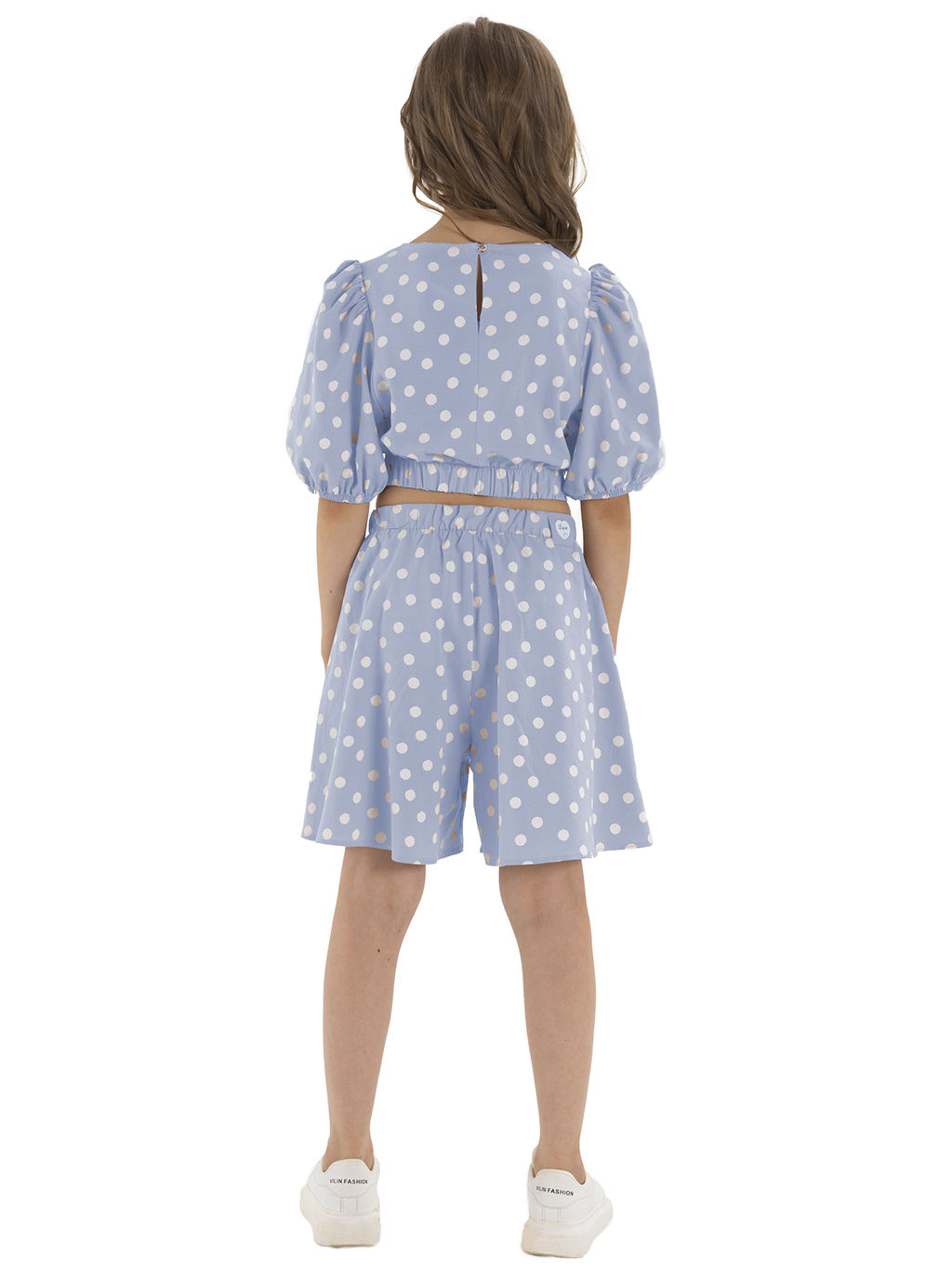 Комп.:блузка,шорты для девочки О56932 - Карамелли фото 5