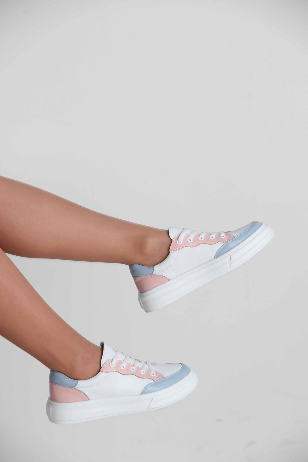 Кеды EDART 148.lusi22 w. Белый-голубой-розовый - Ed'art фото 17