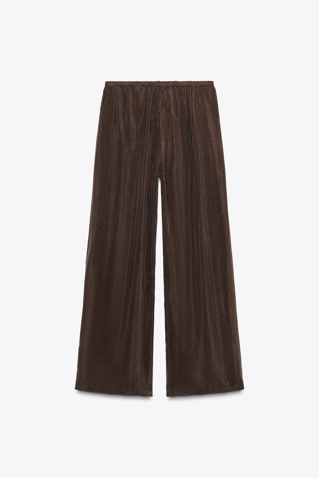 ZW COLLECTION TROUSERS WITH VENTS - Zara фото 4