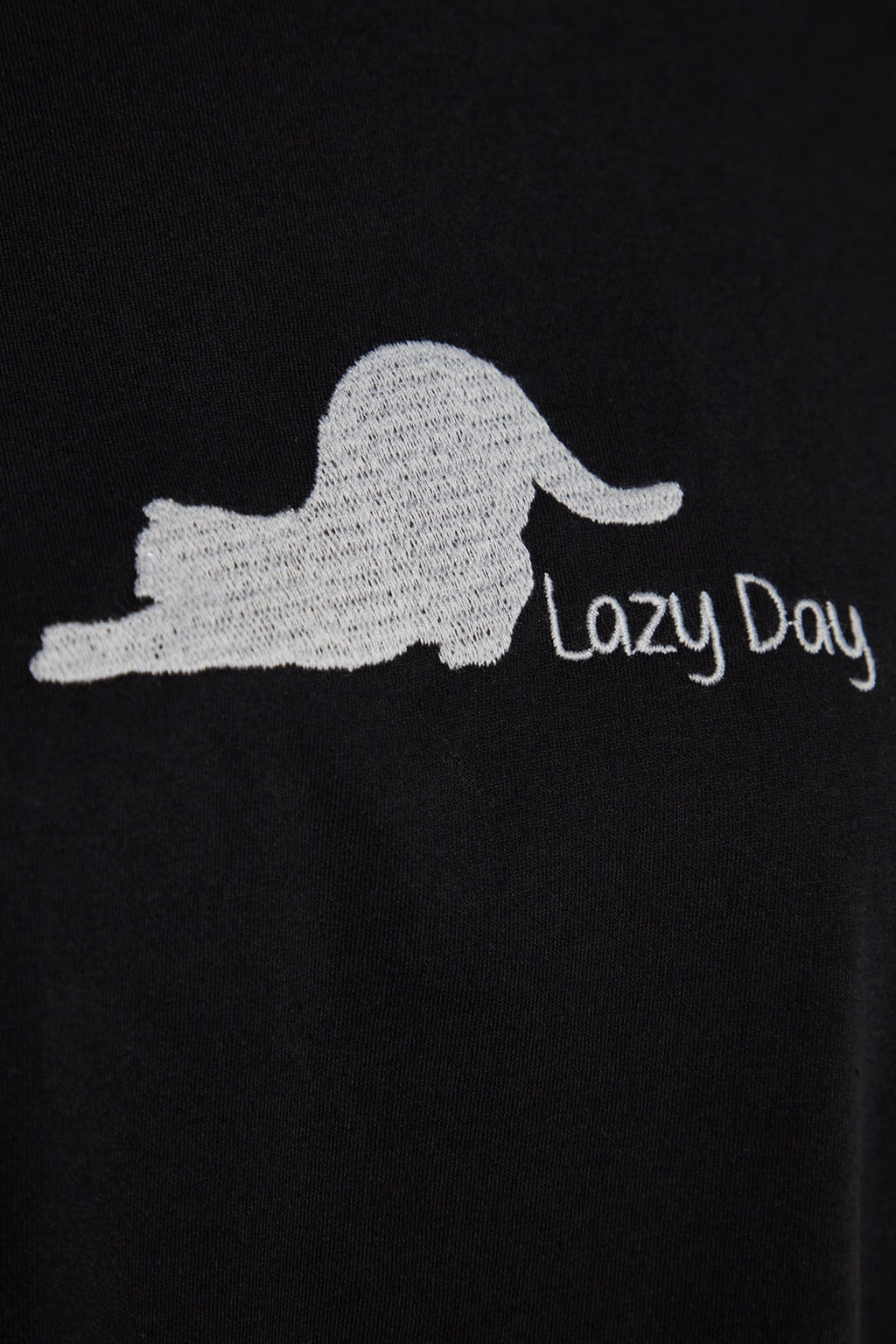 Siyah Kedi Bask?l? Sweatshirt-Pantolon Orme Pijama Tak?m? THMAW24PT00044 - Trendyolmilla фото 7