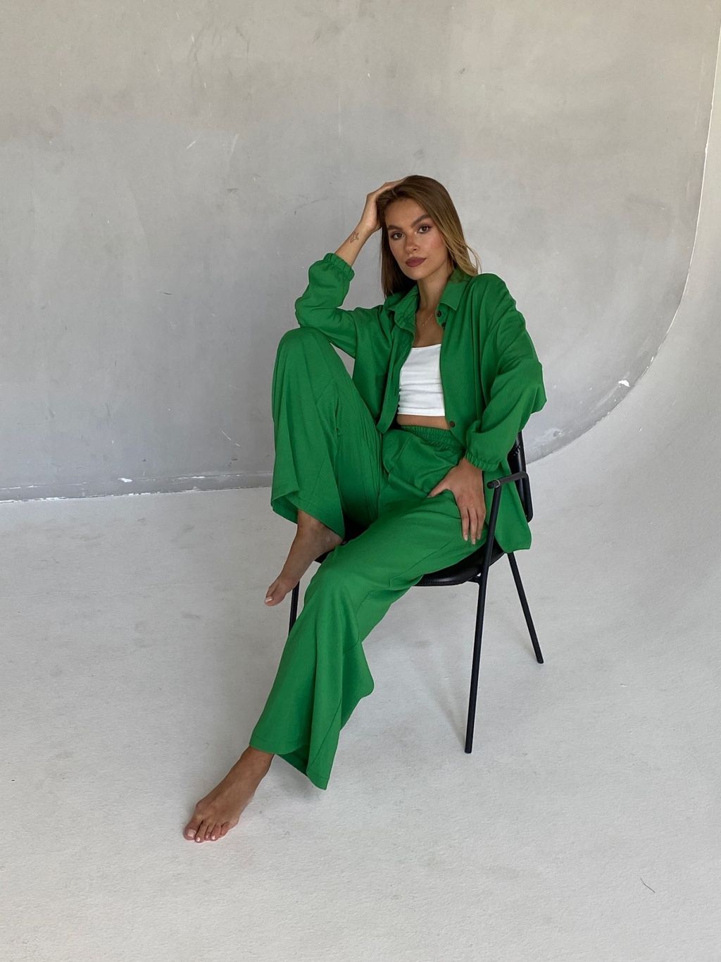 9405 Костюм летний зелёный - Martichelli фото 4