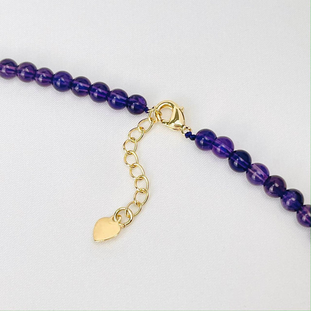 Колье из Аметиста 42 см +