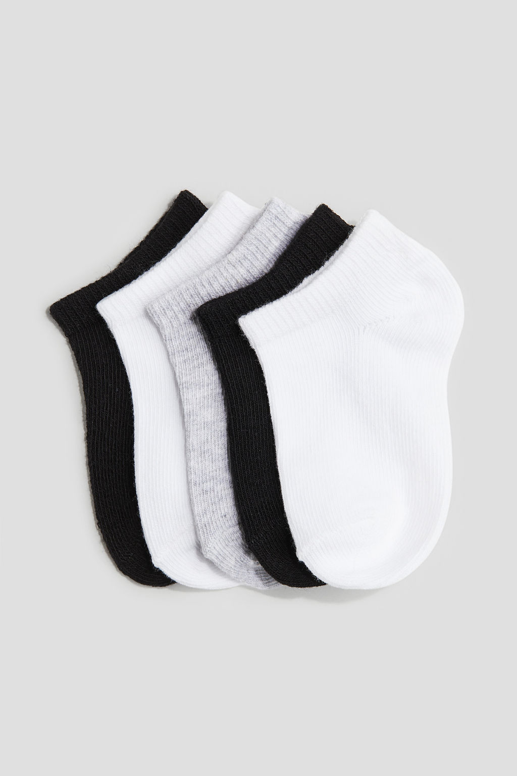 Pack de 5 calcetines tobilleros