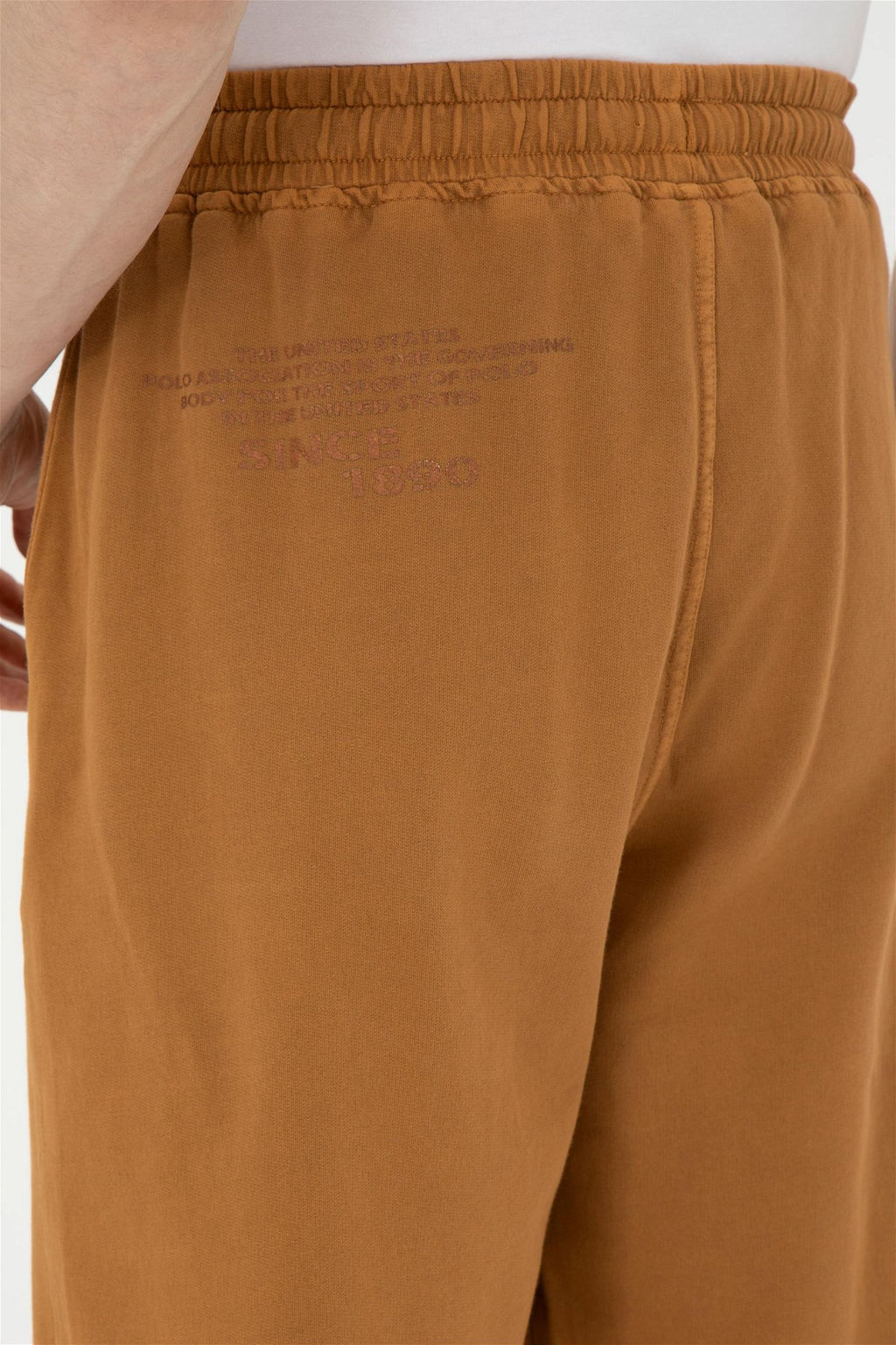 Мужские спортивные штаны кокосового цвета - U.s. polo assn фото 7