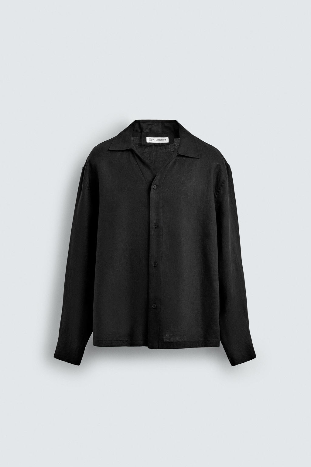 100% LINEN SHIRT - Zara фото 7