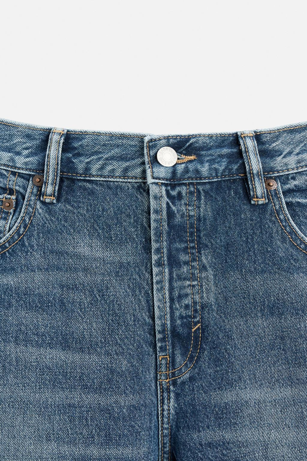 SLIM CROPPED-FIT JEANS - Zara фото 36