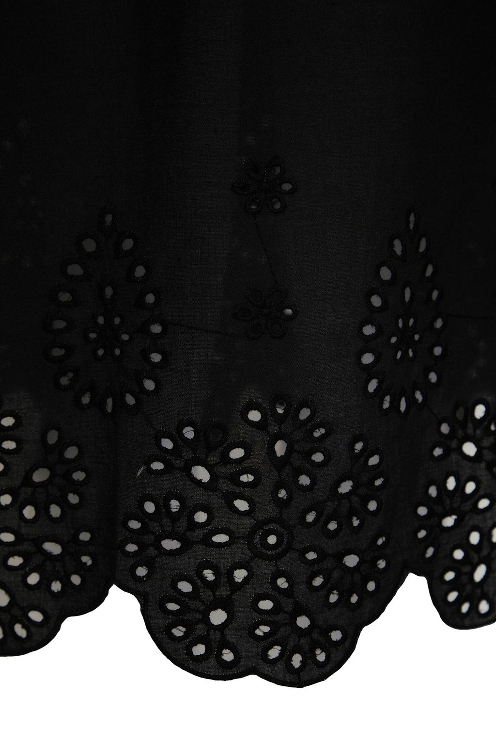 Plaj Giyim Siyah Dokuma Brodeli Midi Elbise TBESS25EL00009 - Trendyolmilla фото 7