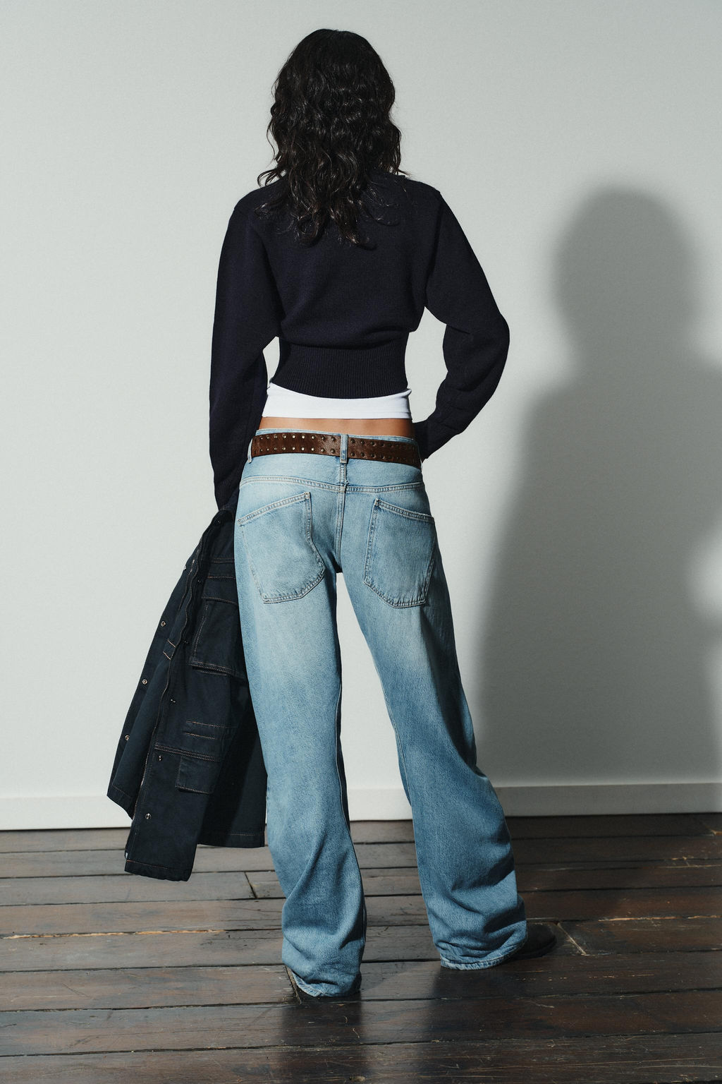 PLAIN KNIT CROP SWEATER - Zara фото 4