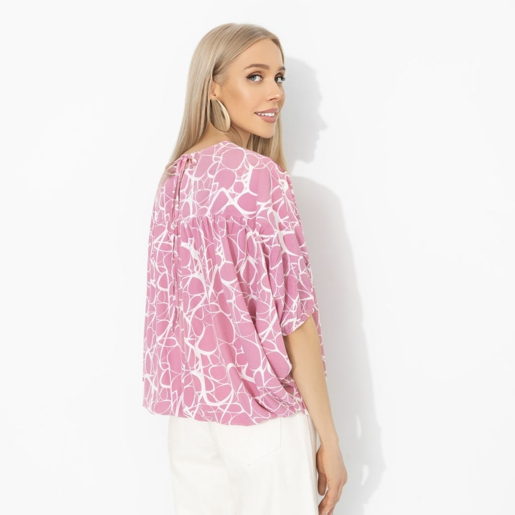 Блуза с дизайнерскими рукавами, Мой лучший выбор (фантазия) - Charutti фото 5
