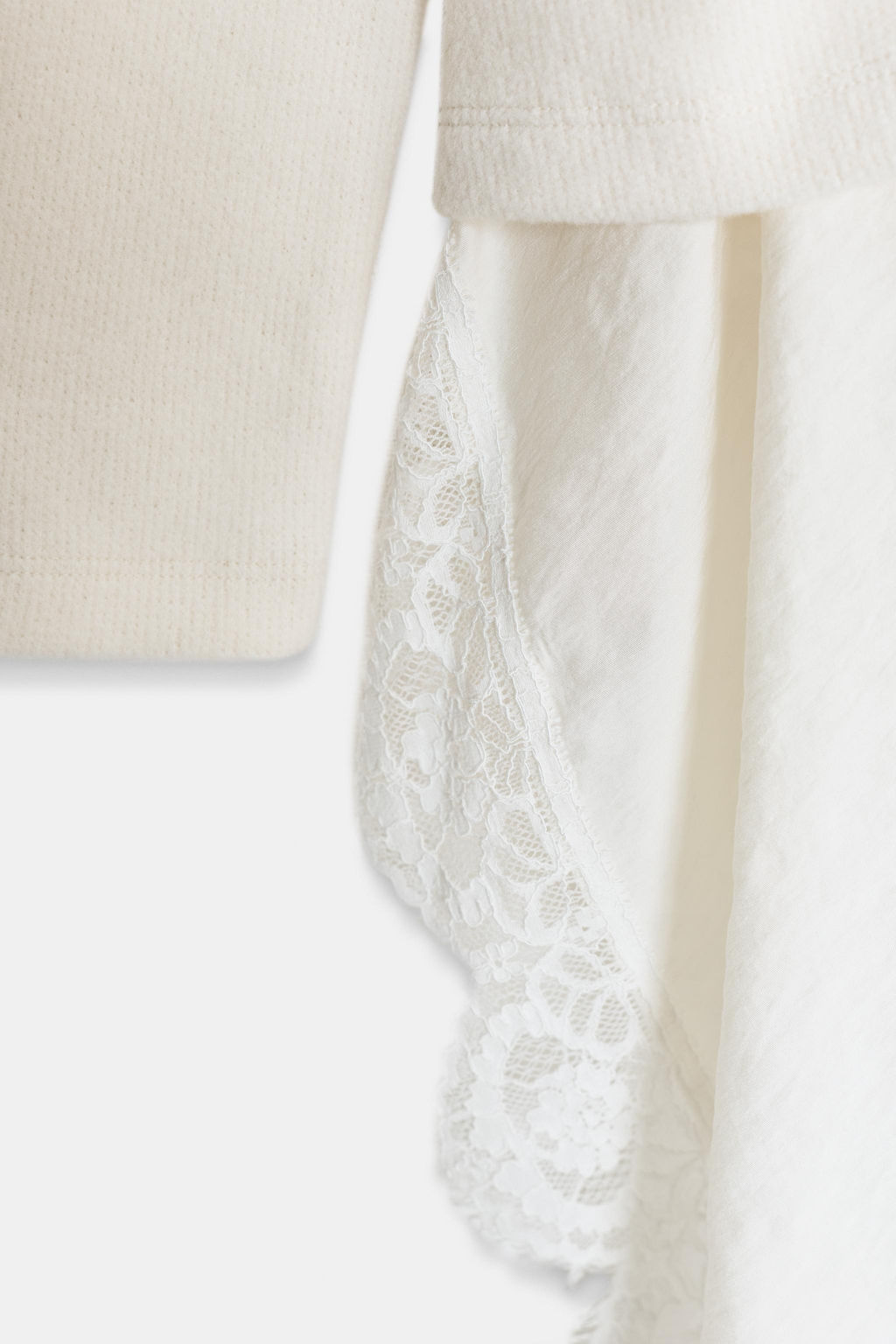 CONTRAST LINGERIE TOP - Zara фото 8