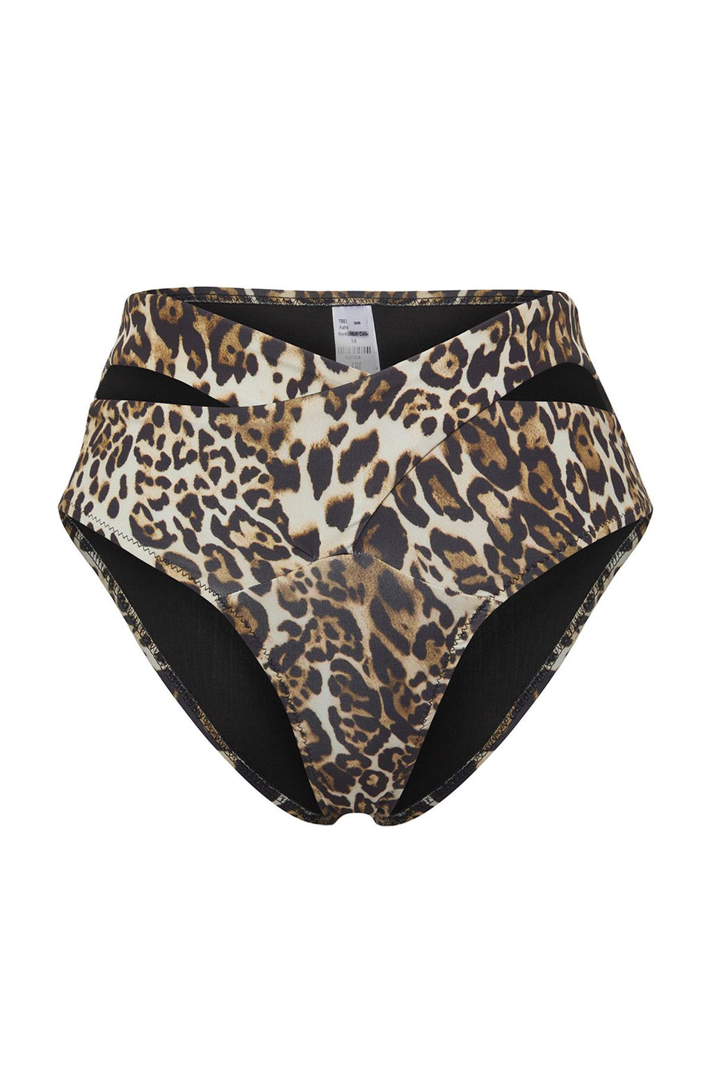 TRENDYOLMILLA Siyah Cut Out/Pencereli Yuksek Bel Regular Bikini Alt? TBESS20BA0184  фото 5