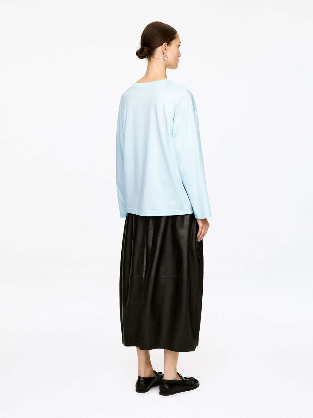 Camiseta de manga larga relaxed fit - H&m фото 9