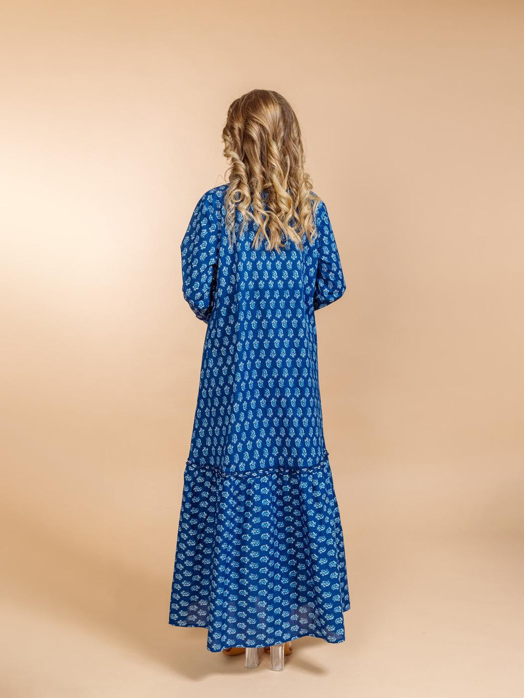 Платье (хлопок) №25-582-3 - Ганг фото 4