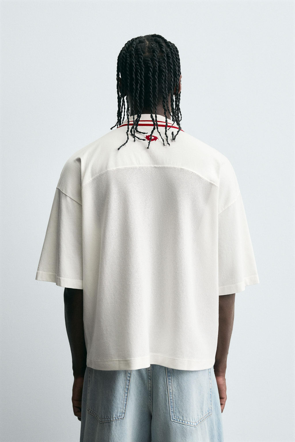 RETRO FOOTBALL PRINT POLO SHIRT - Zara фото 3