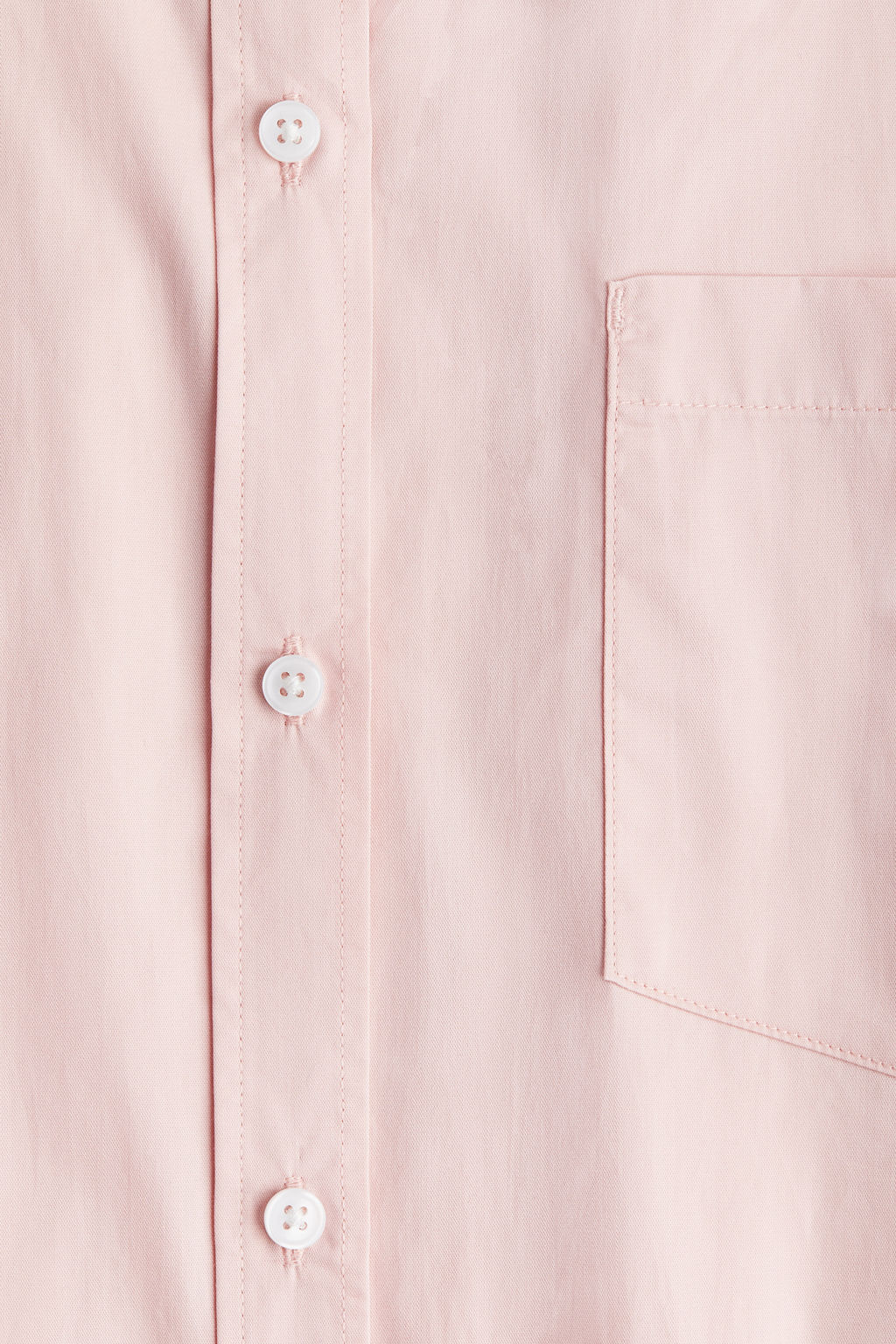 Camisa oversize en popelina de algod?n - H&m фото 5