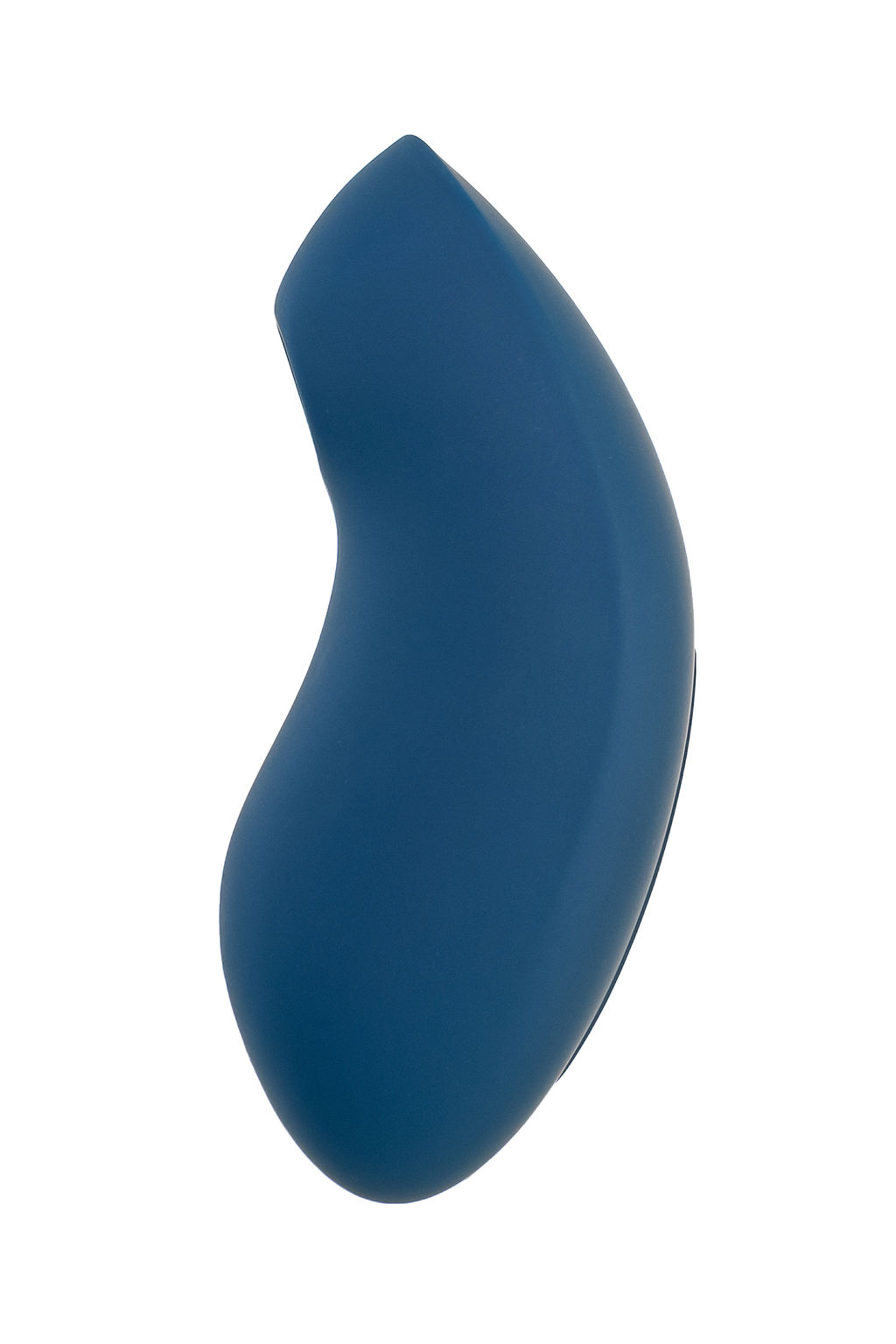 Вакуум-волновой бесконтактный стимулятор клитора Satisfyer Vulva Lover 2, силикон, синий  фото 4