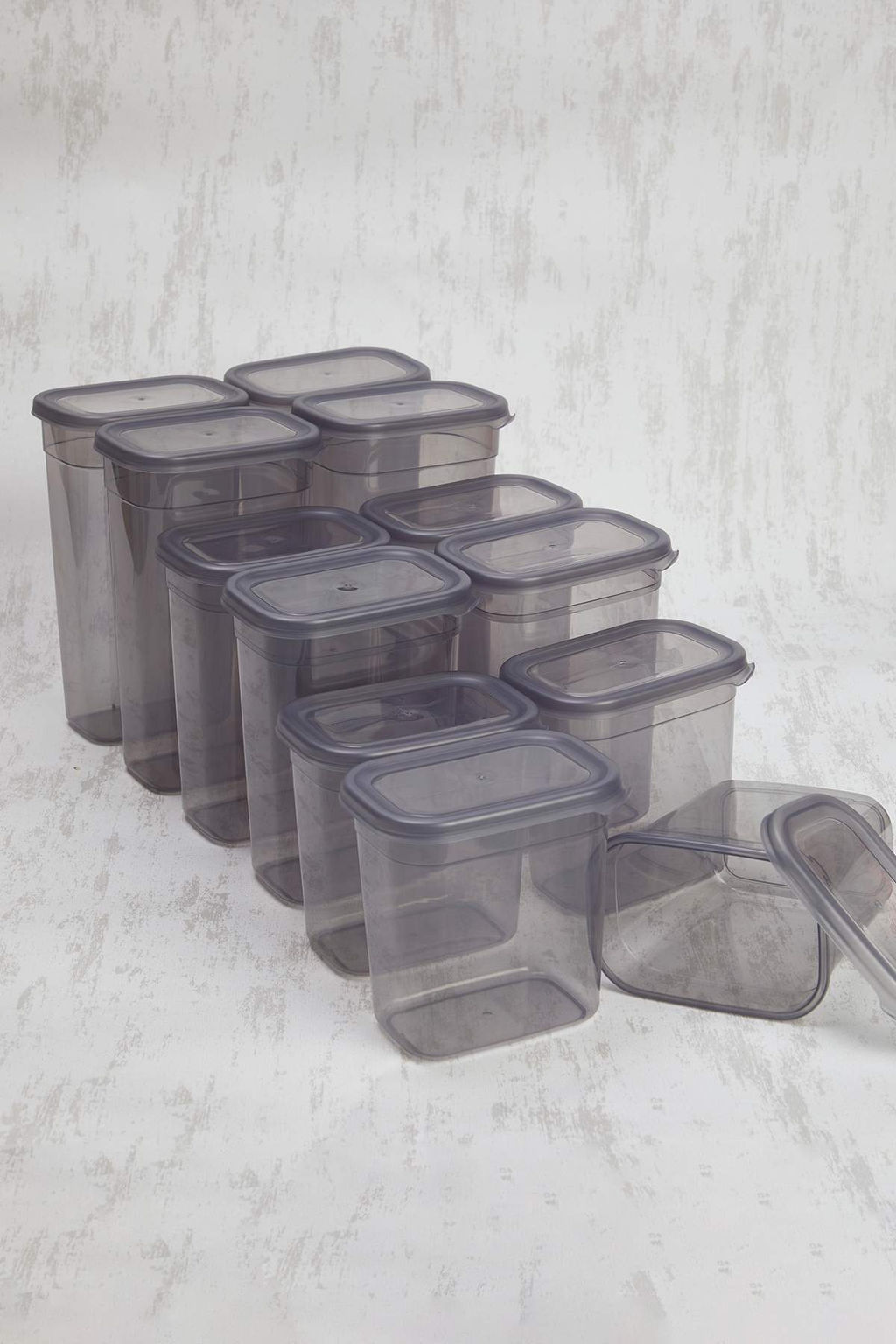 12li Plastik Etiketli Saklama Kab? Seti 4x( 1900ml, 1500ml, 1150ml )TPHSS25SKB00001 - Trendyolmilla фото 5