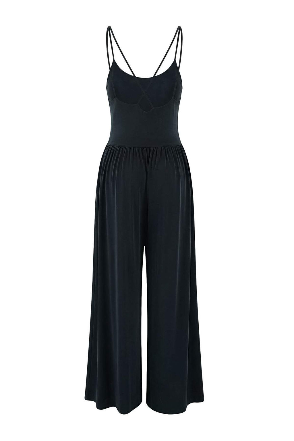 Antrasit Relaxed Kay?k Yaka Kolsuz Buzgulu Uzun Modall? Orme Tulum TWOSS26TU00004 - Trendyolmilla фото 2