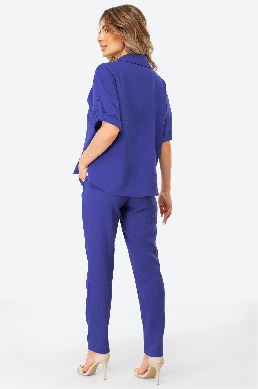 Женский льняной костюм-тройка Happy Fox  фото 5