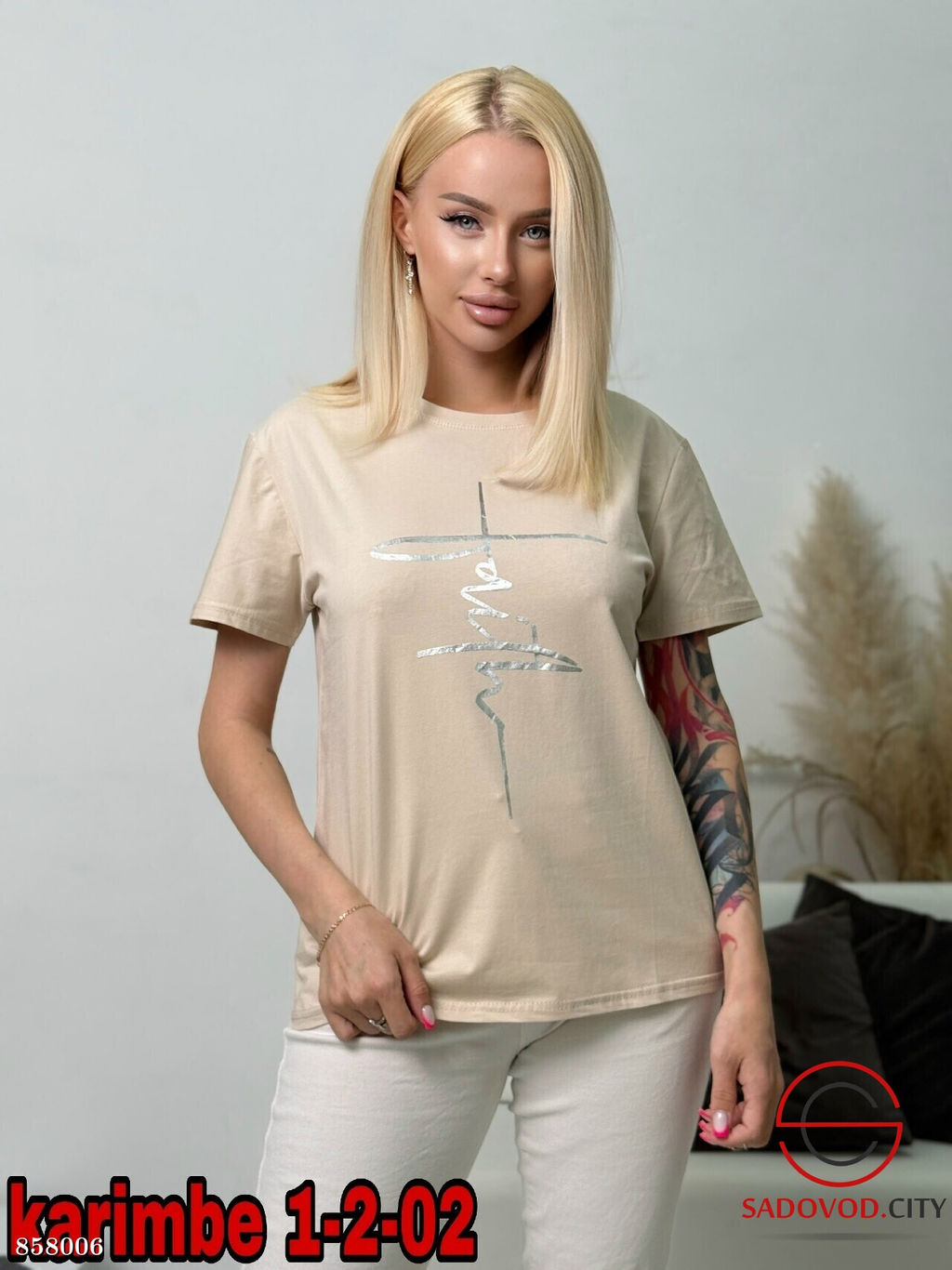 Футболка женская из хлопка - Fiona фото 7
