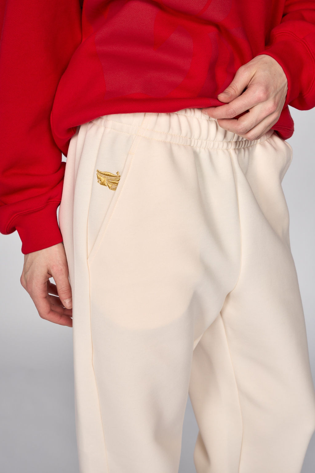 Брюки трикотажные Белый - Anta фото 5