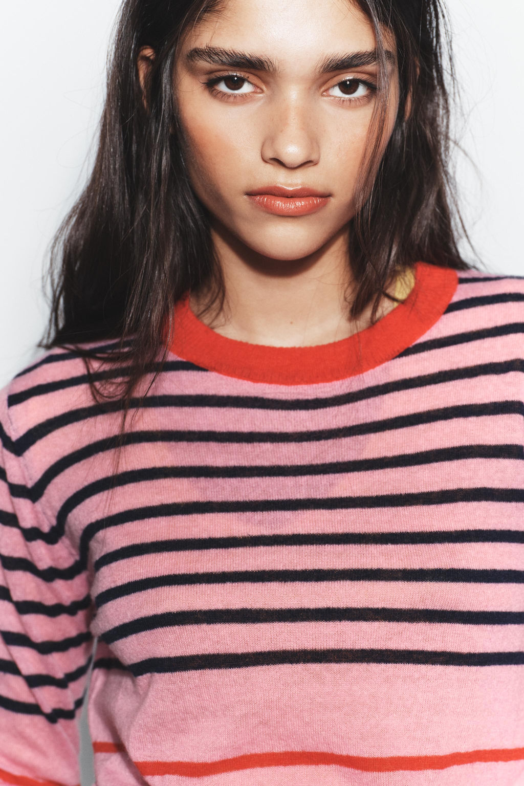 STRIPED KNIT JUMPER - Zara фото 6
