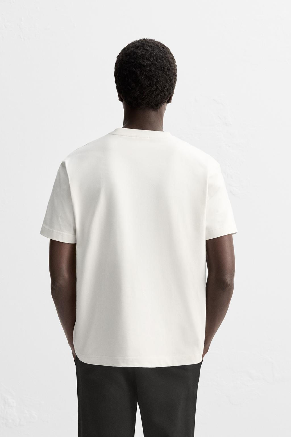 EXTRA HEAVYWEIGHT T-SHIRT - Zara фото 14