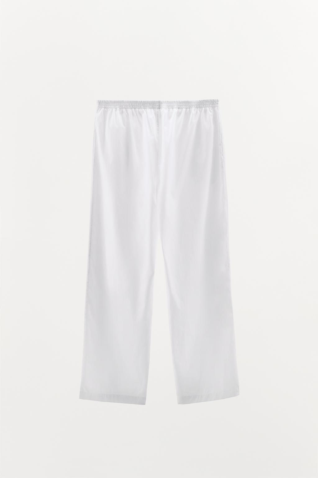 100% COTTON TROUSERS - Zara фото 3