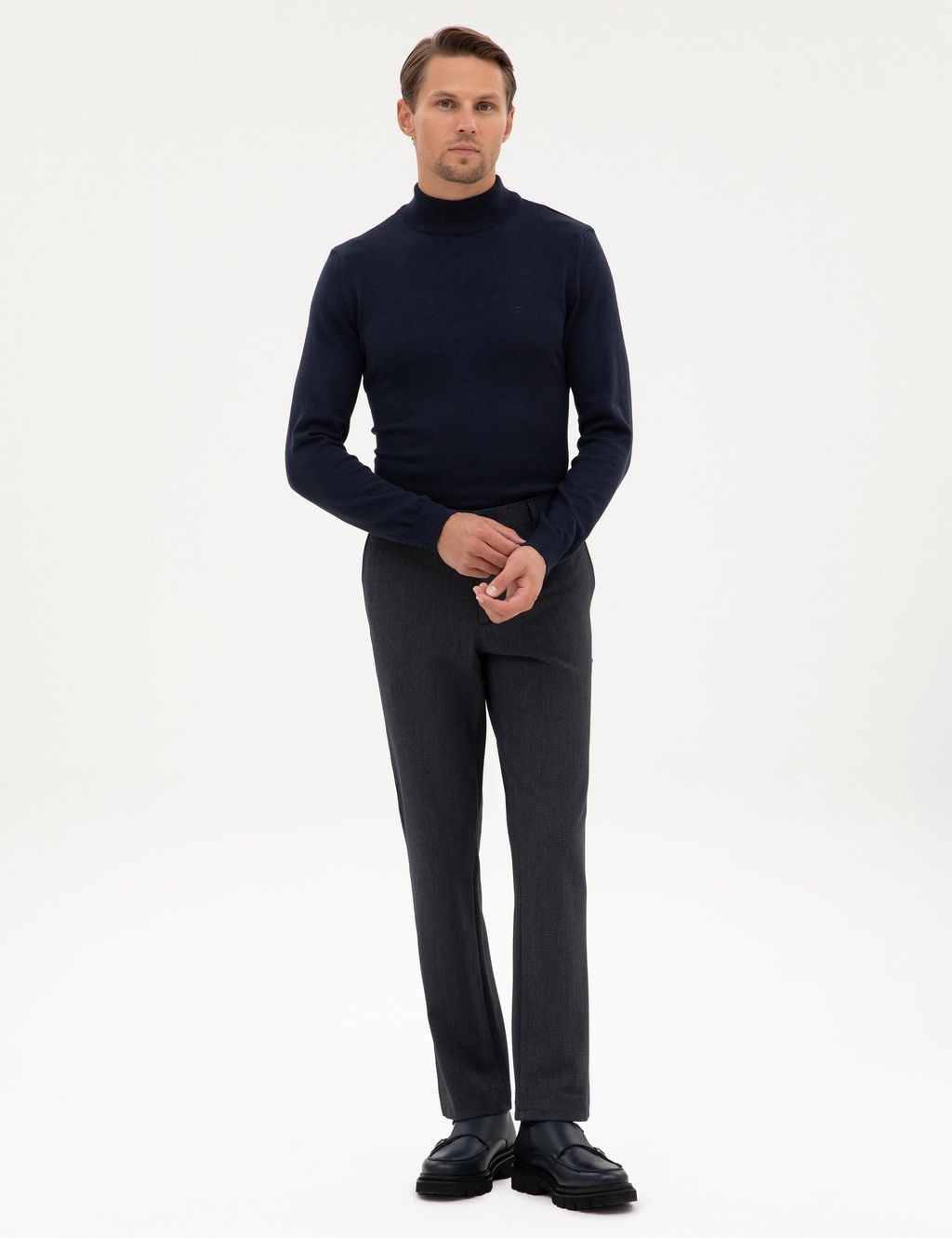 Lacivert Slim Fit Kuma_ Pantolon - Pierre cardin фото 7
