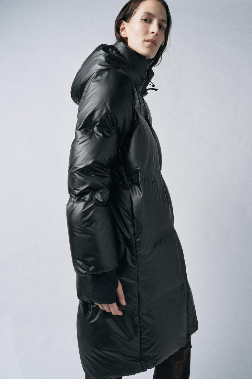 WATER-REPELLENT PUFFER COAT - ZW COLLECTION - Zara фото 2