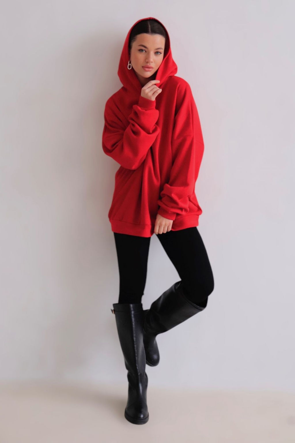 Martichelli Худи красное  фото 4