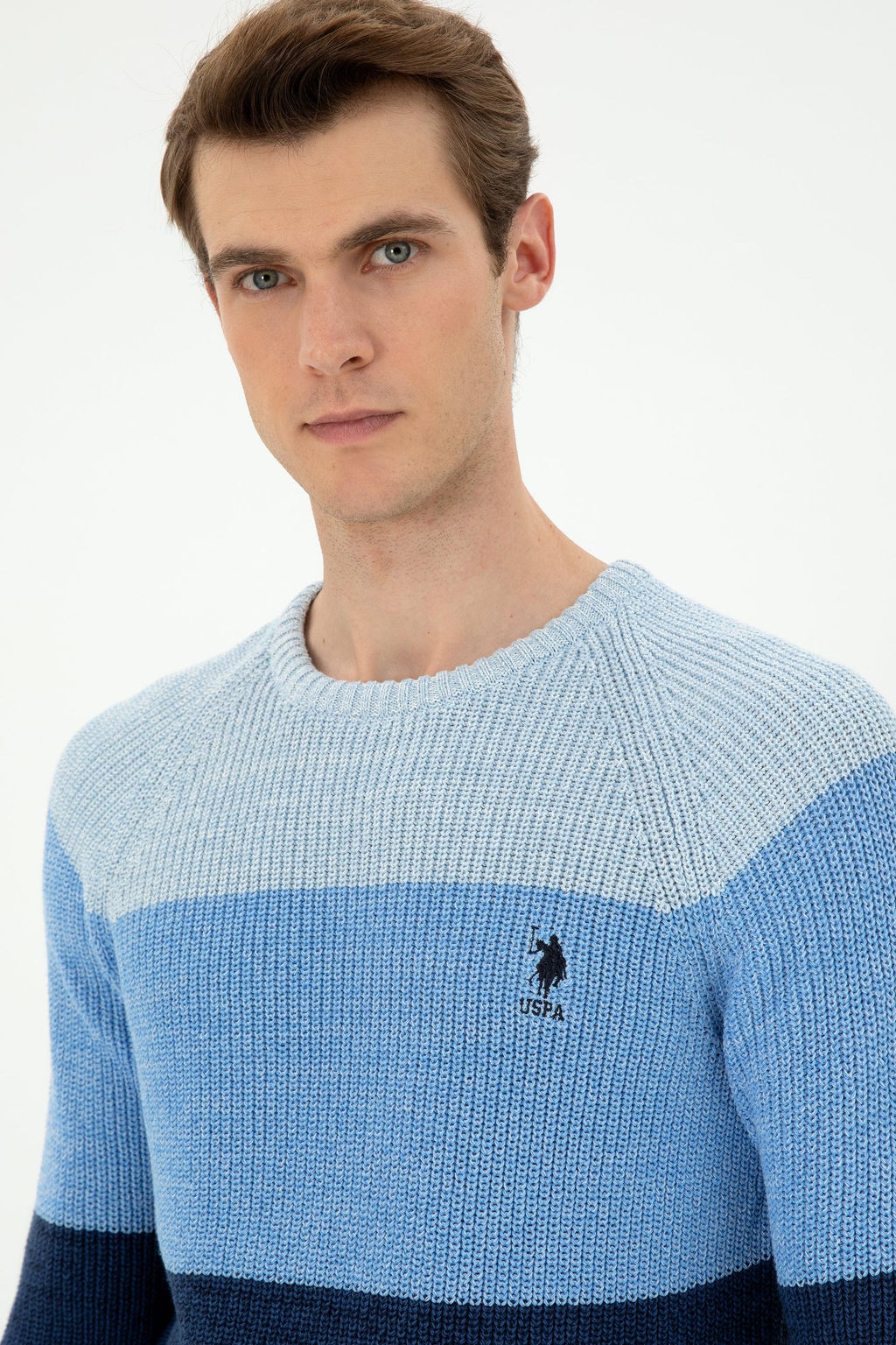 Мужской темно-синий свитер - U.s. polo assn фото 2