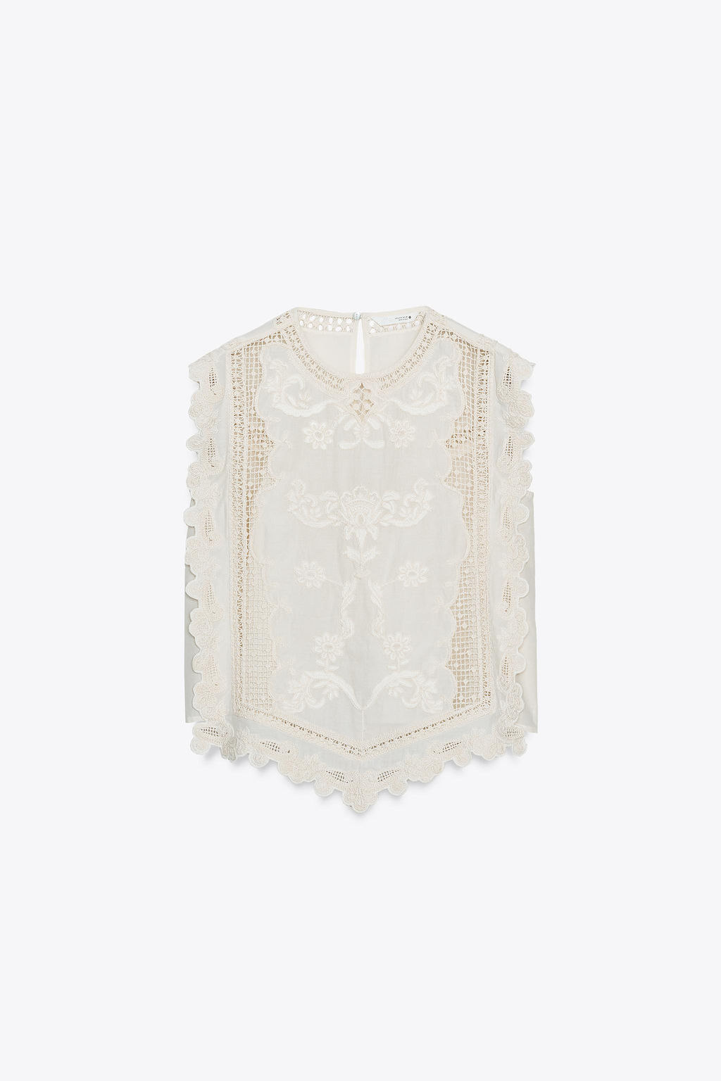 ZW COLLECTION SHIRT WITH RUFFLED CHEST - Zara фото 14