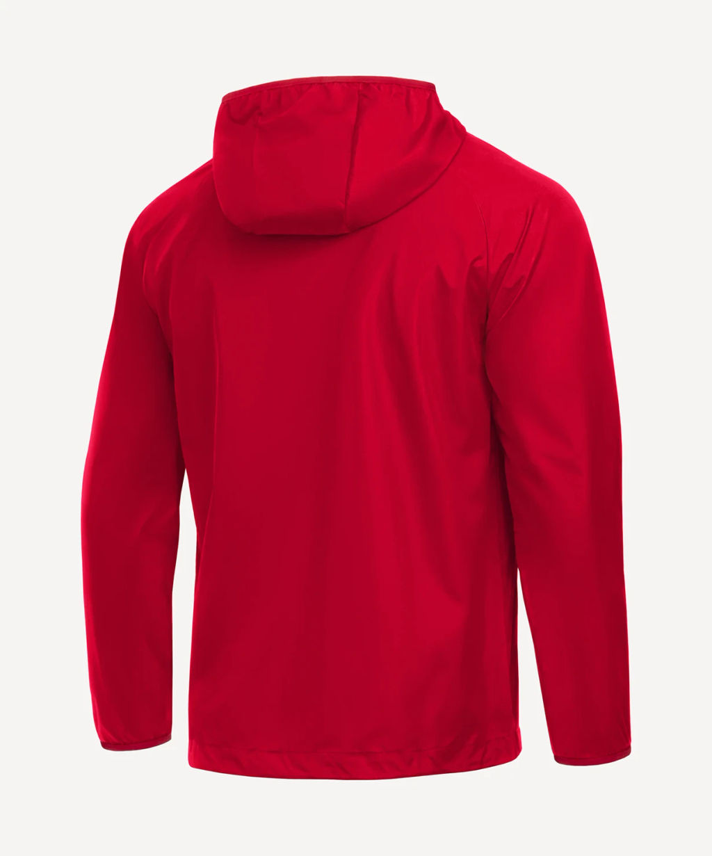 Куртка ветрозащитная JOGEL CAMP Rain Jacket, красный  фото 2