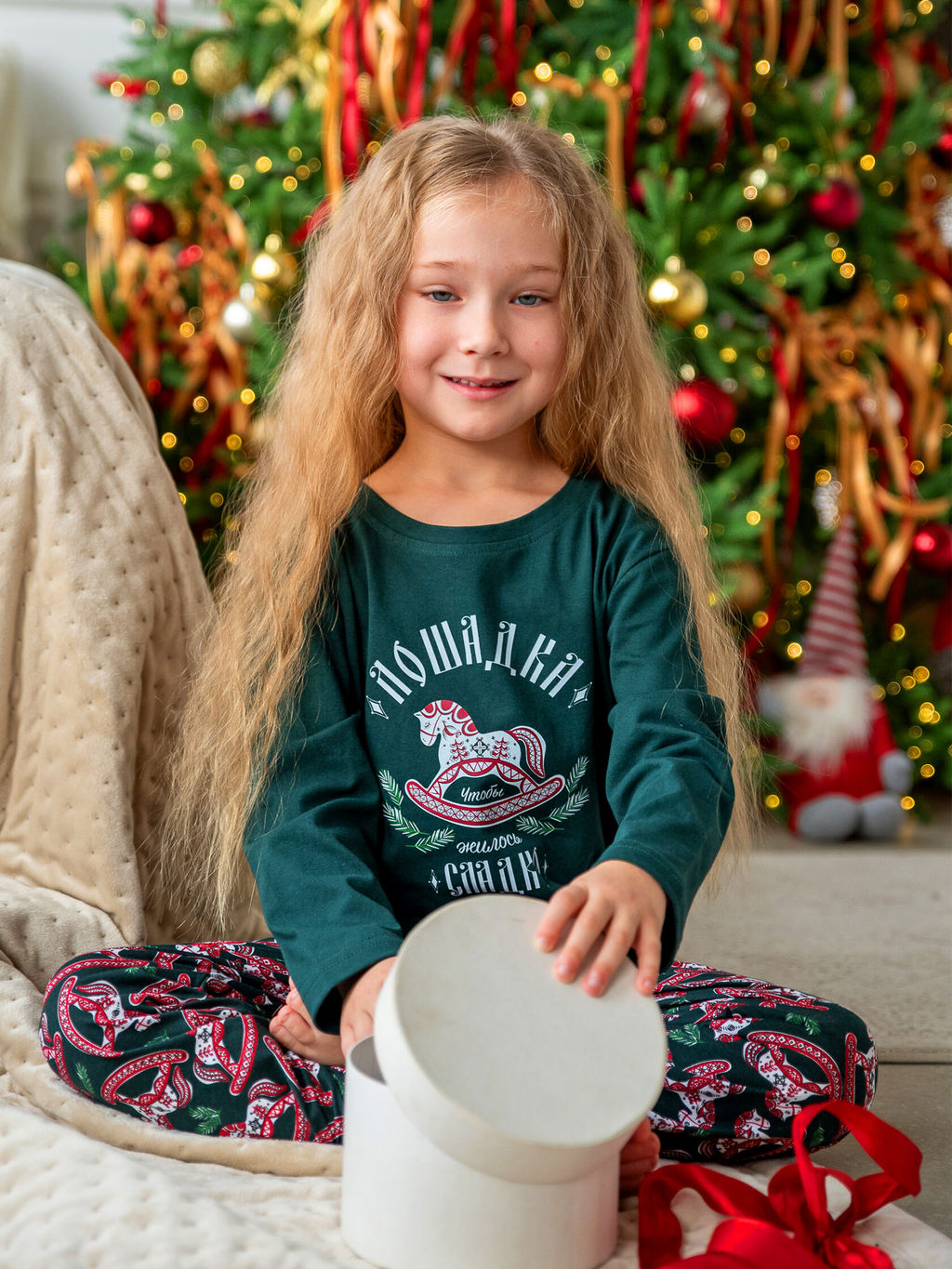 Пижама 100% хлопок женская Лошадка - Оптима фото 12